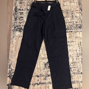 NWT Banana Republic Navy Women's Pants with Belt